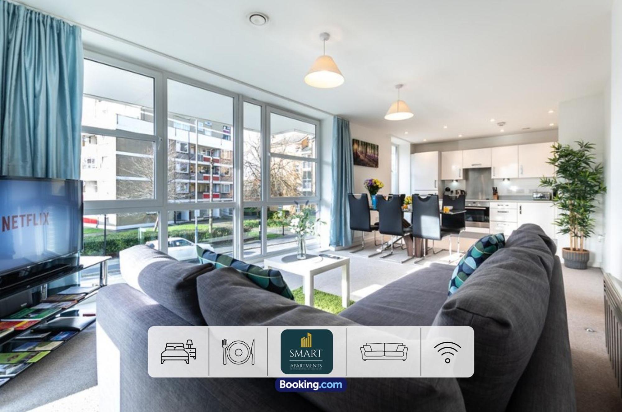 Spacious City Center Apartment By Smart Apartments Short Lets & Serviced Accommodation Apartment Southampton With Free Wifi 외부 사진