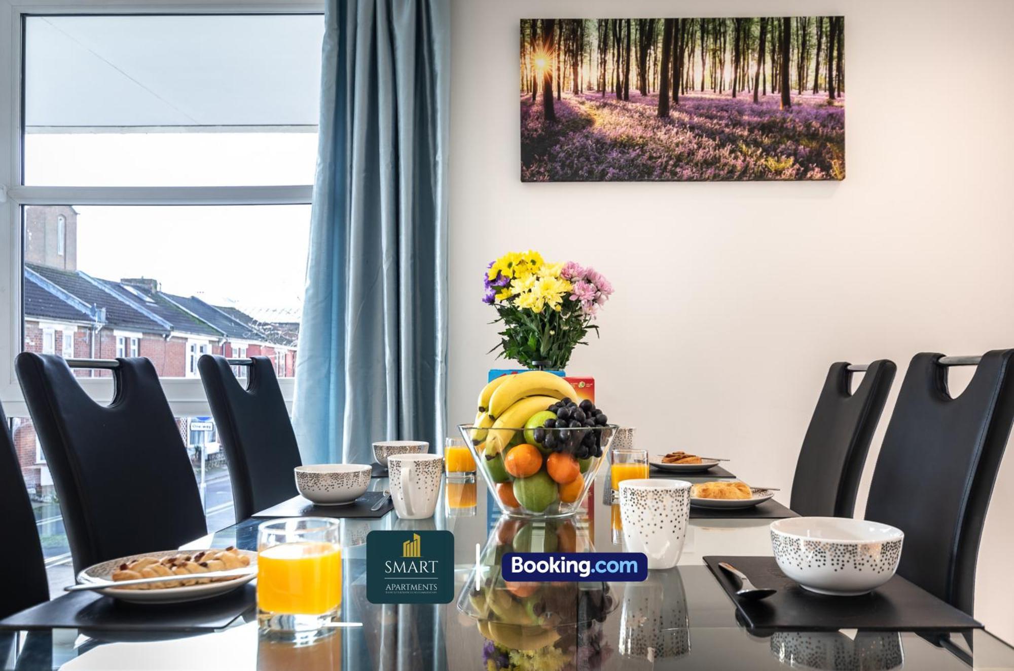 Spacious City Center Apartment By Smart Apartments Short Lets & Serviced Accommodation Apartment Southampton With Free Wifi 외부 사진