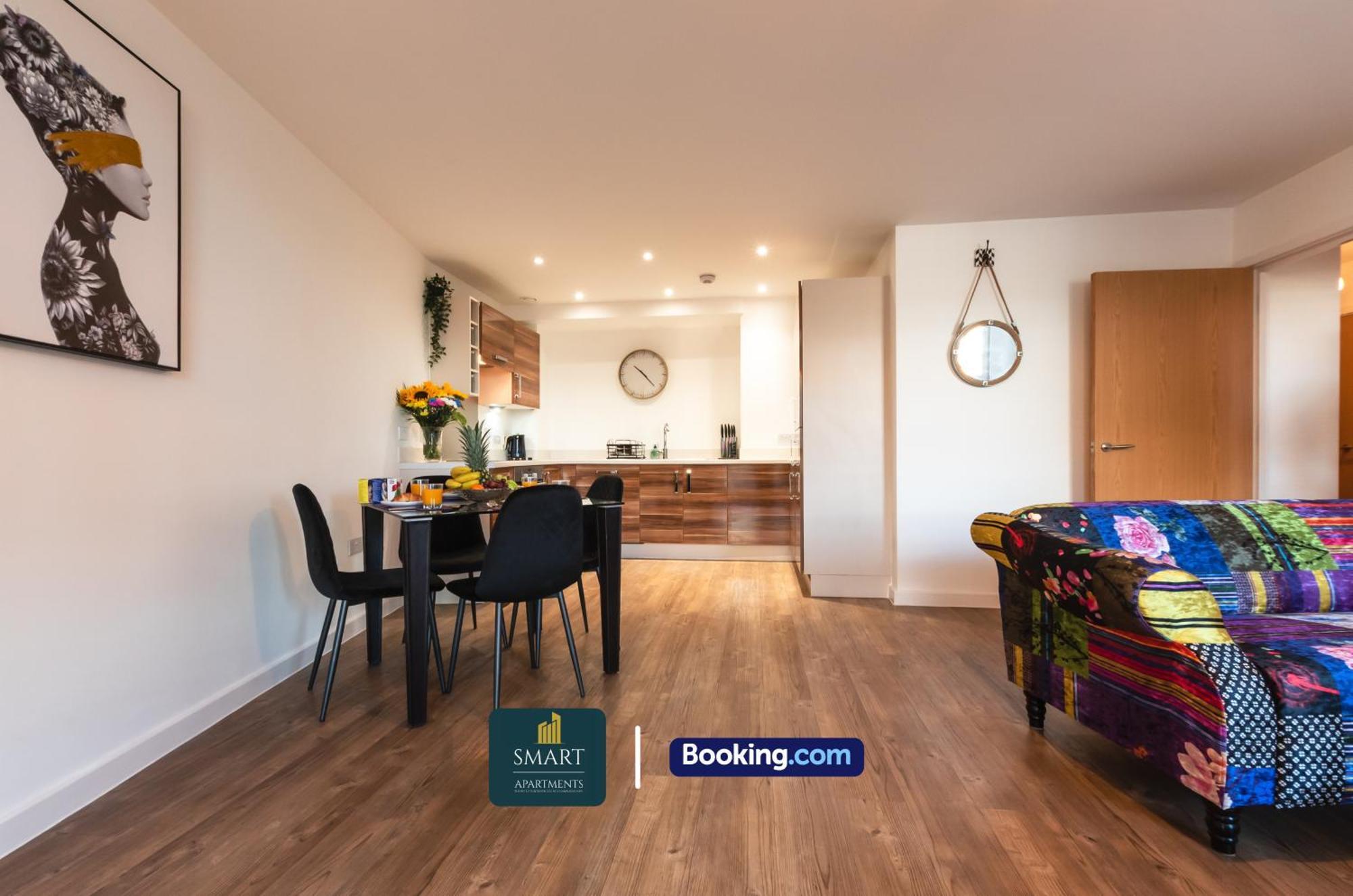 Spacious City Center Apartment By Smart Apartments Short Lets & Serviced Accommodation Apartment Southampton With Free Wifi 외부 사진